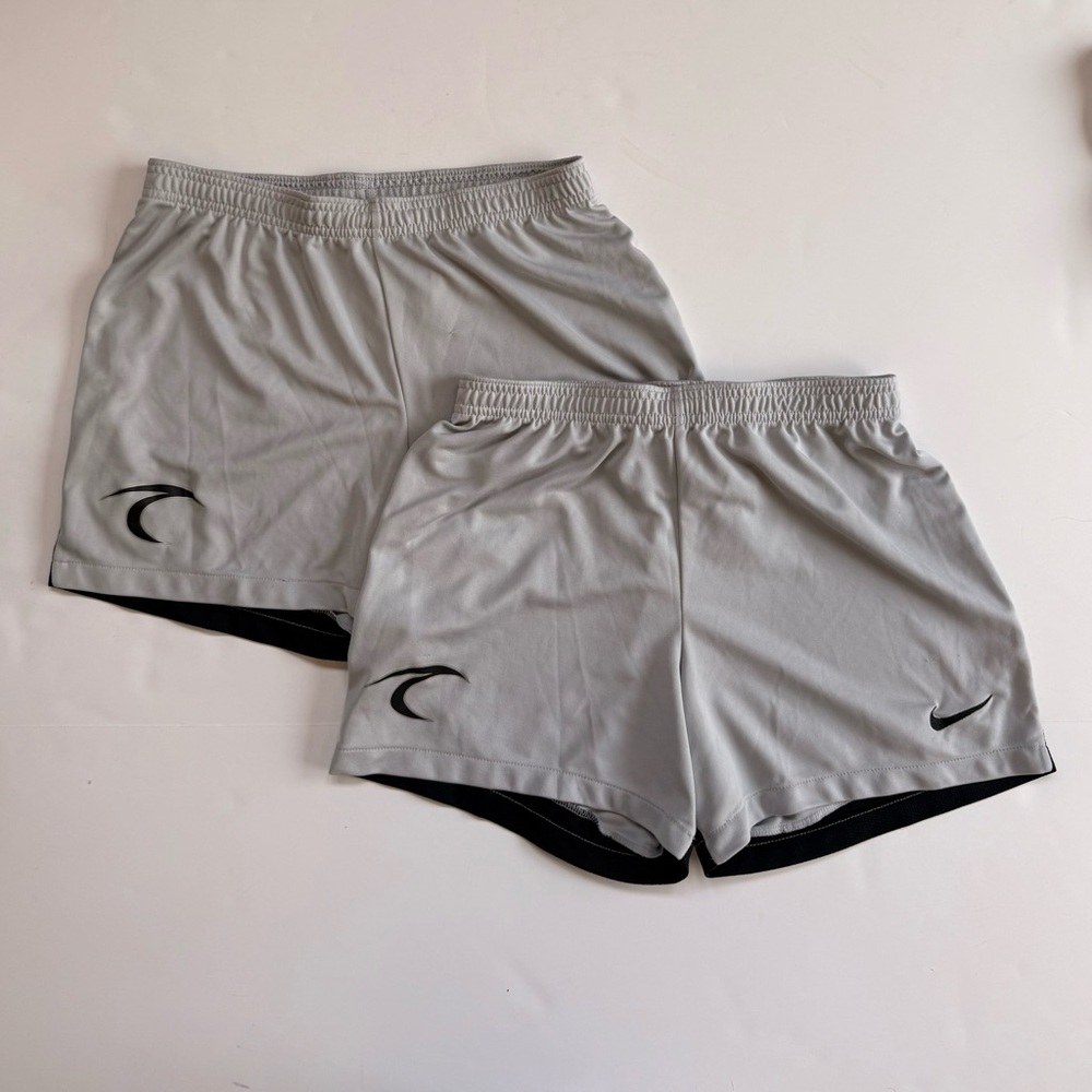 Nike Gray Athletic Shorts Set